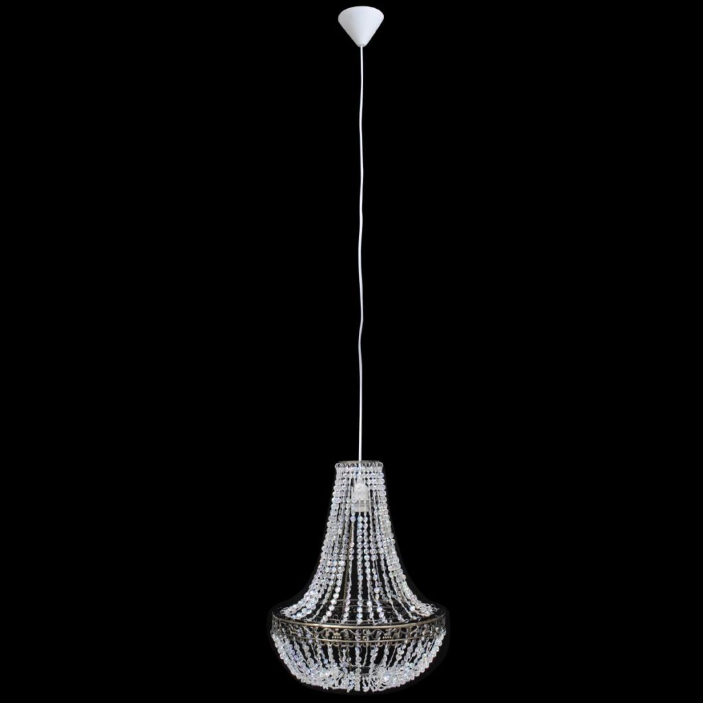 Lampă de tavan cu cristale 36,5 x 46 cm