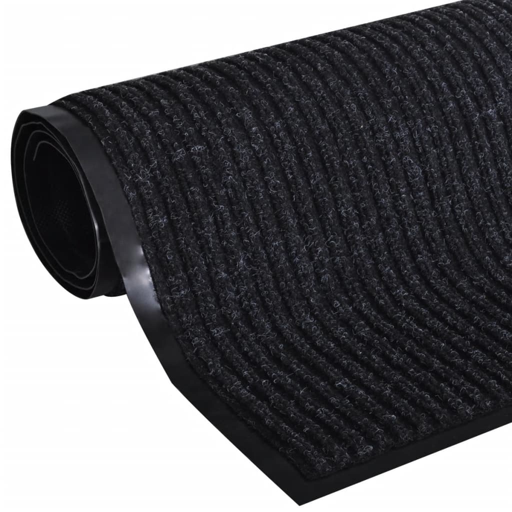 Covoraș Intrare PVC Negru 90 x 150 cm