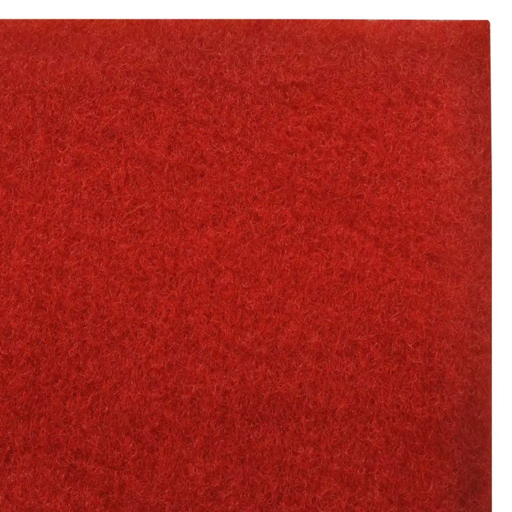 Covor Roșu 1 x 5 m Foarte Greu 400g/m²