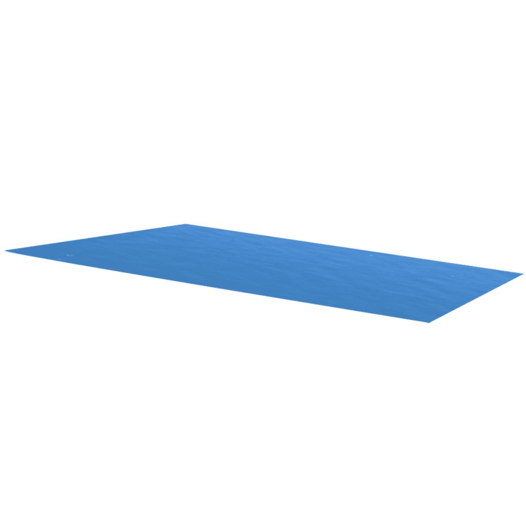Folie dreptunghiulară pentru piscină din PE, 732 x 366 cm, albastru