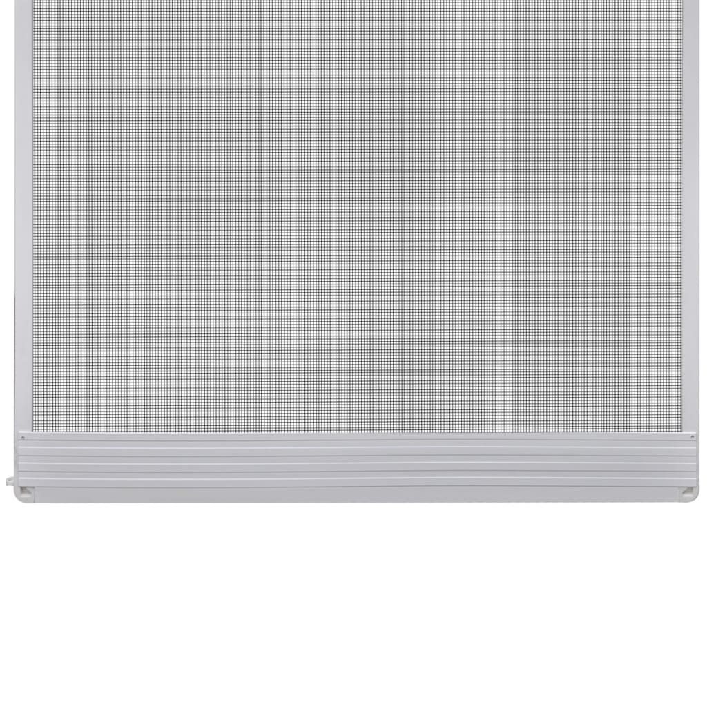 Plasă albă cu balamale pentru uși împotriva insectelor 120 x 240 cm