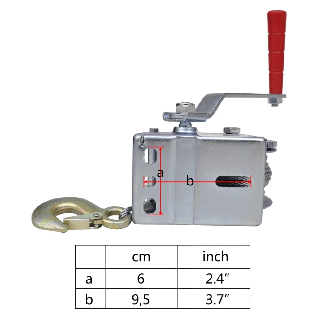 Troliu manual, 363 kg