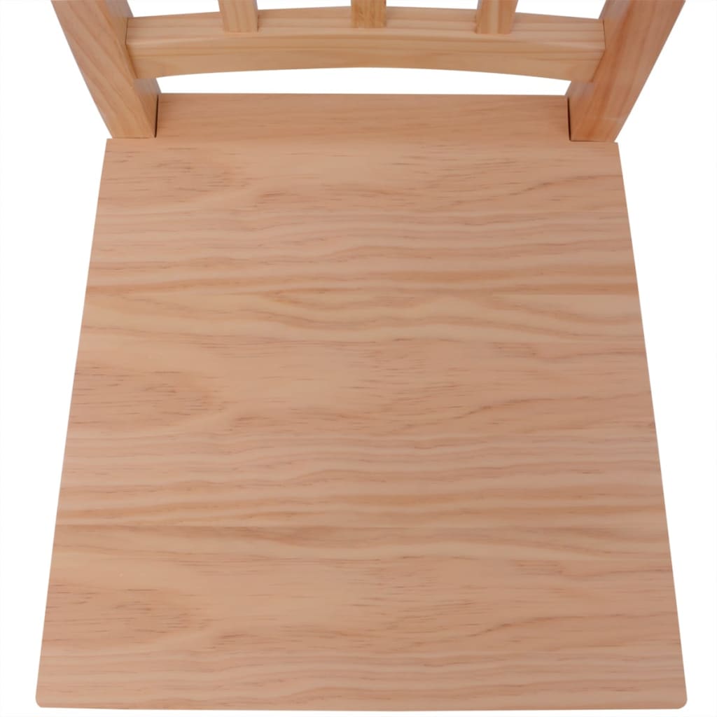 Set masă și scaune din lemn de pin 7 piese