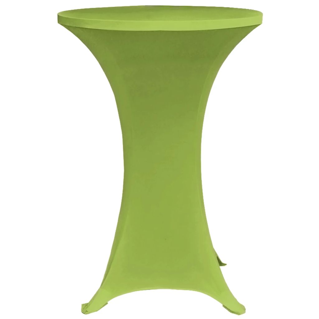 Husă elastică pentru masă, 70 cm, verde, 2 buc.