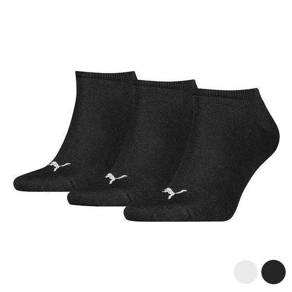 Șosete Glezniere Puma SNEAKER (3 Perechi) - Culoare Negru Mărime la picior 35-38