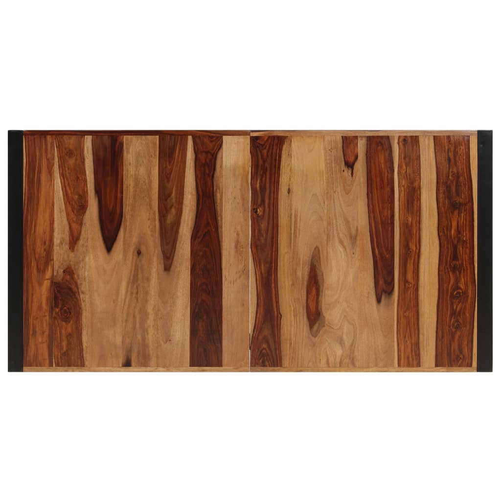 Masă de bucătărie, 140 x 70 x 75 cm, lemn masiv de sheesham