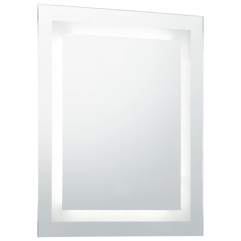 Oglindă cu LED de baie cu senzor tactil, 60 x 80 cm