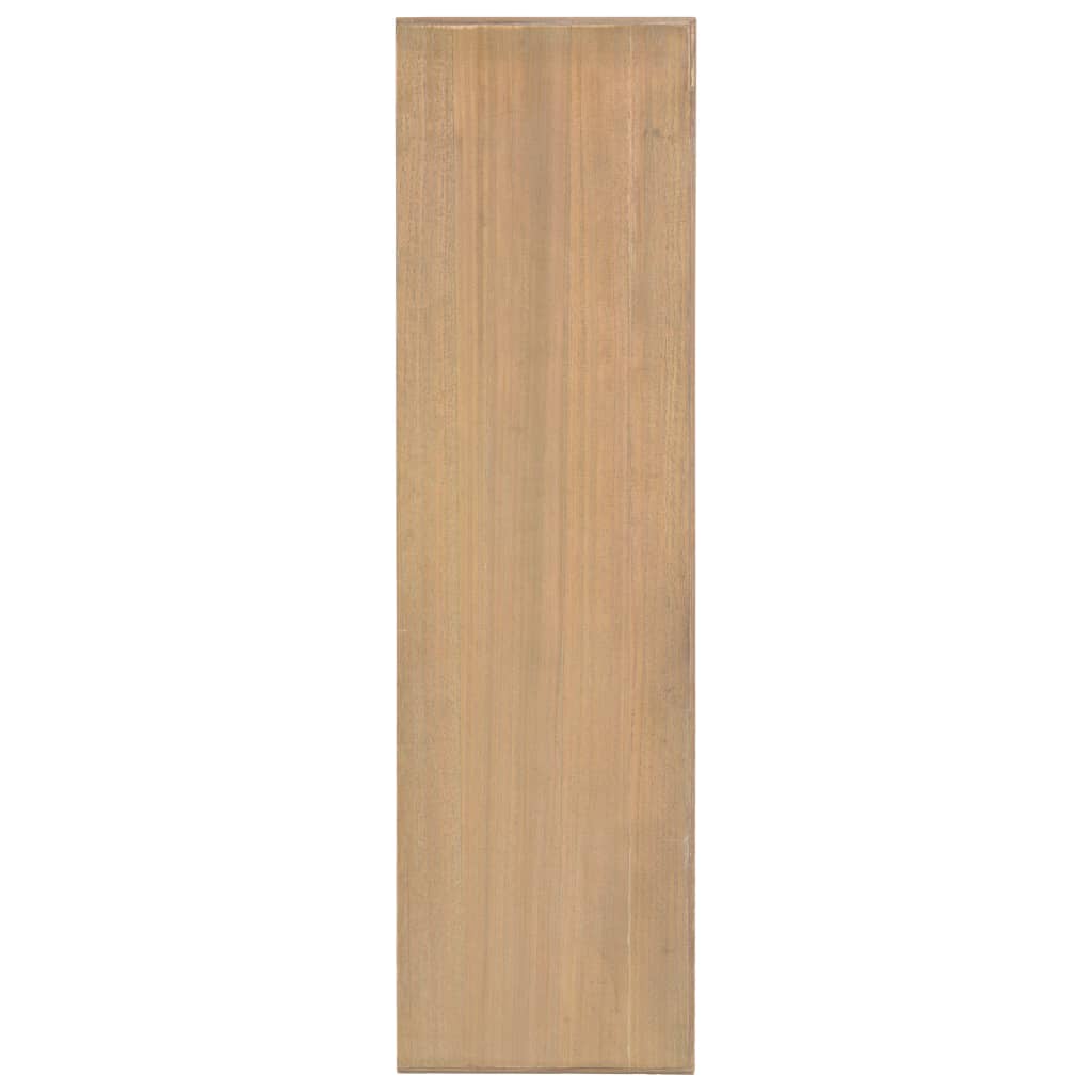 Masă consolă cu 2 sertare, 120 x 35 x 76 cm, lemn masiv de pin