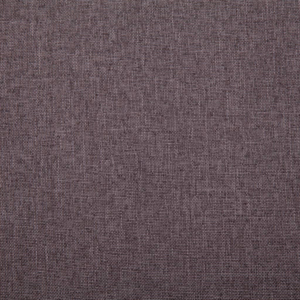 Canapea cu 3 locuri, gri taupe, material textil