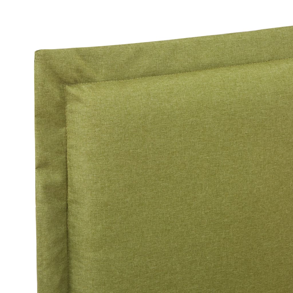 Cadru de pat, verde, 180 x 200 cm, material textil