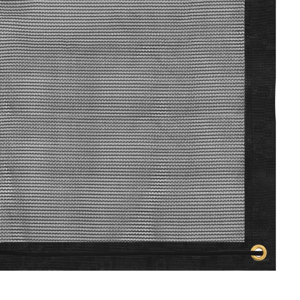 Plasă de remorcă, negru, 1,5 x 2,2 m, HDPE