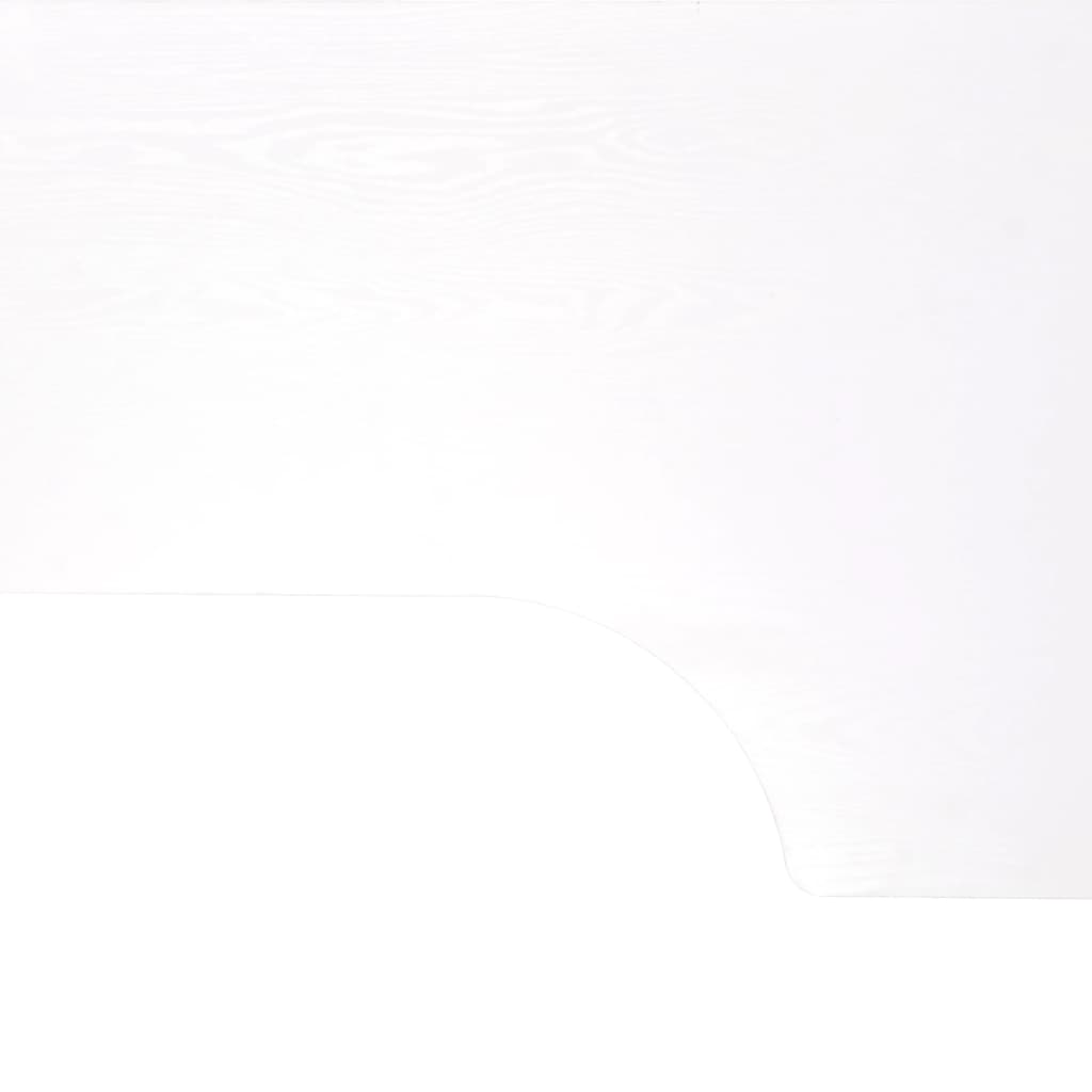 Birou de calculator, alb, 120 x 72 x 70 cm