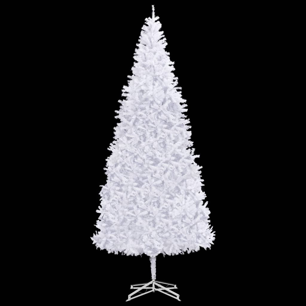 Brad de Crăciun artificial, alb, 500 cm