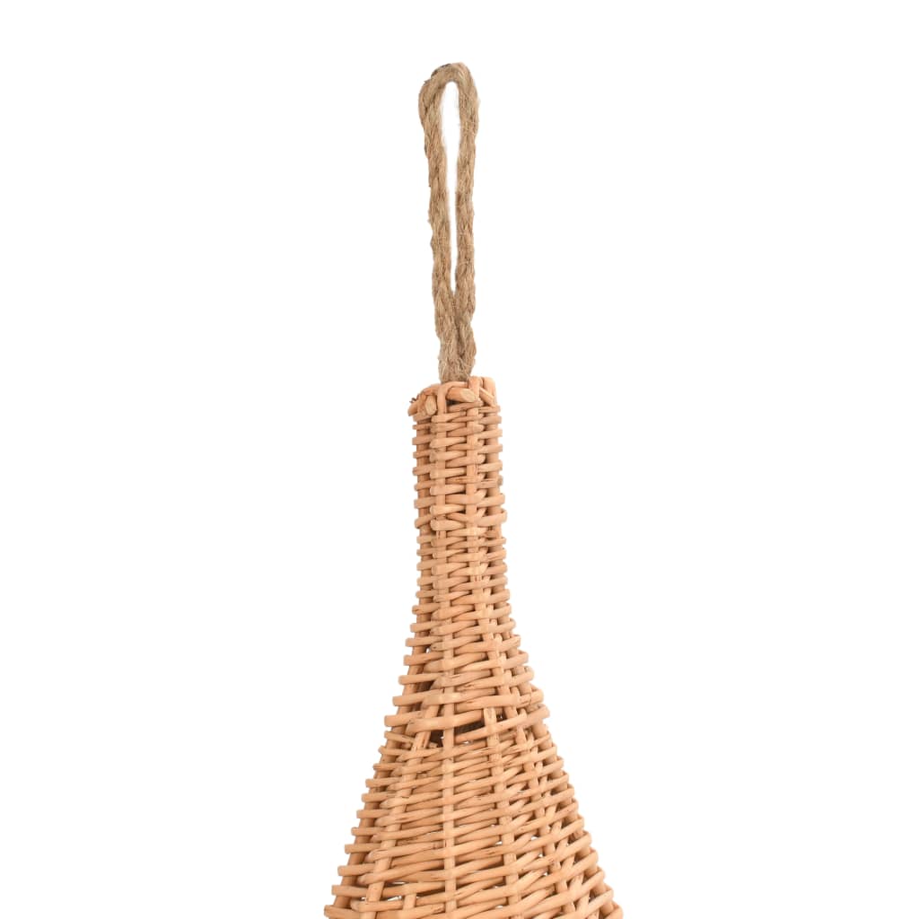 Casă pentru pisici cu pernă, 40x60 cm, salcie naturală, teepee