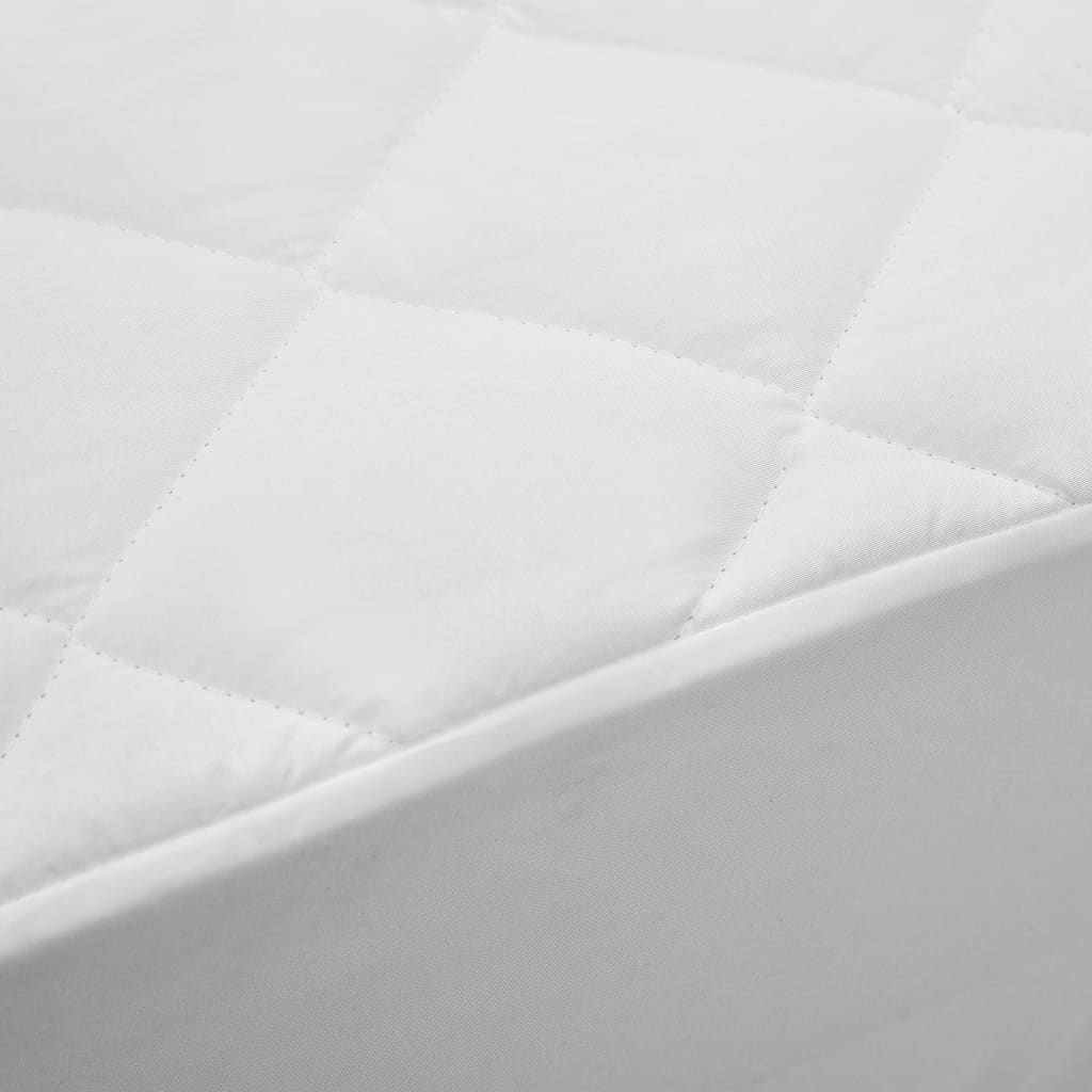 Protecție pentru saltea matlasată, alb, 180 x 200 cm, groasă