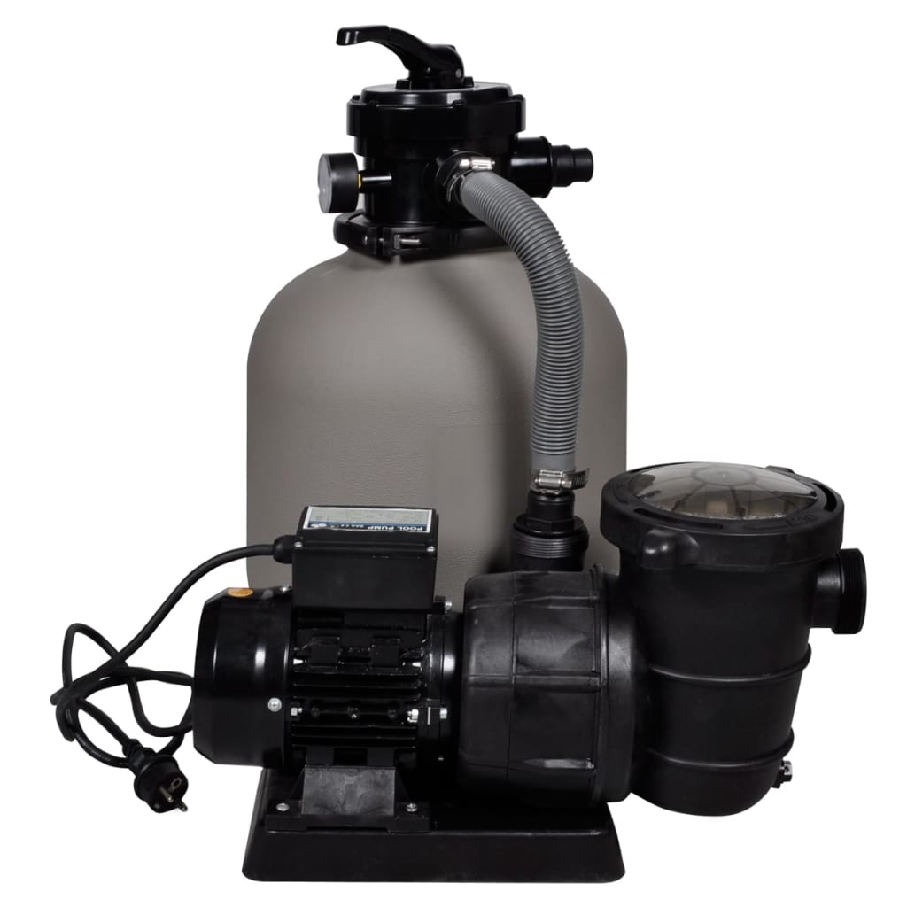 Pompe filtru cu nisip, 2 buc., 600 W, 17000 l/h