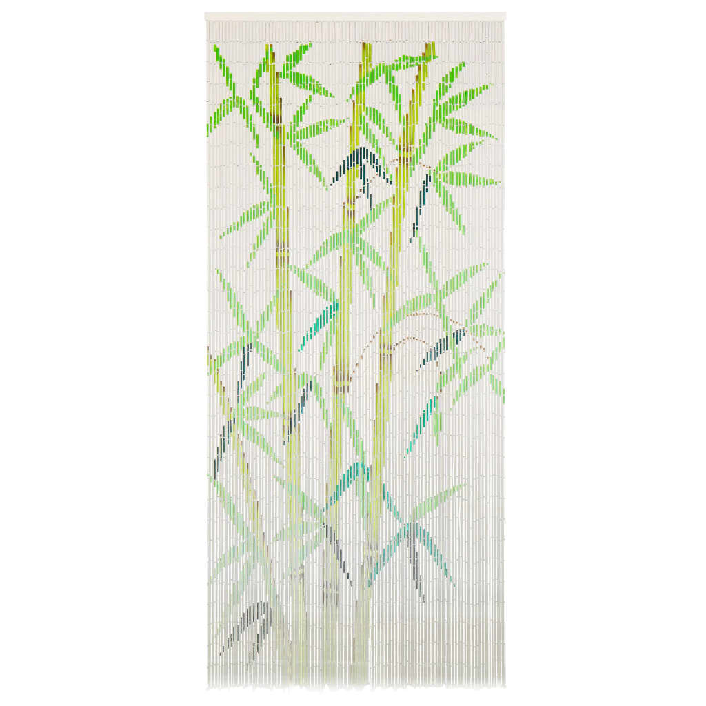 Perdea de ușă pentru insecte, 90 x 200 cm, bambus