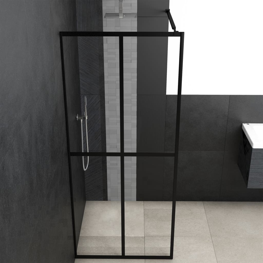 Paravan de duș walk-in, sticlă securizată, 80 x 195 cm
