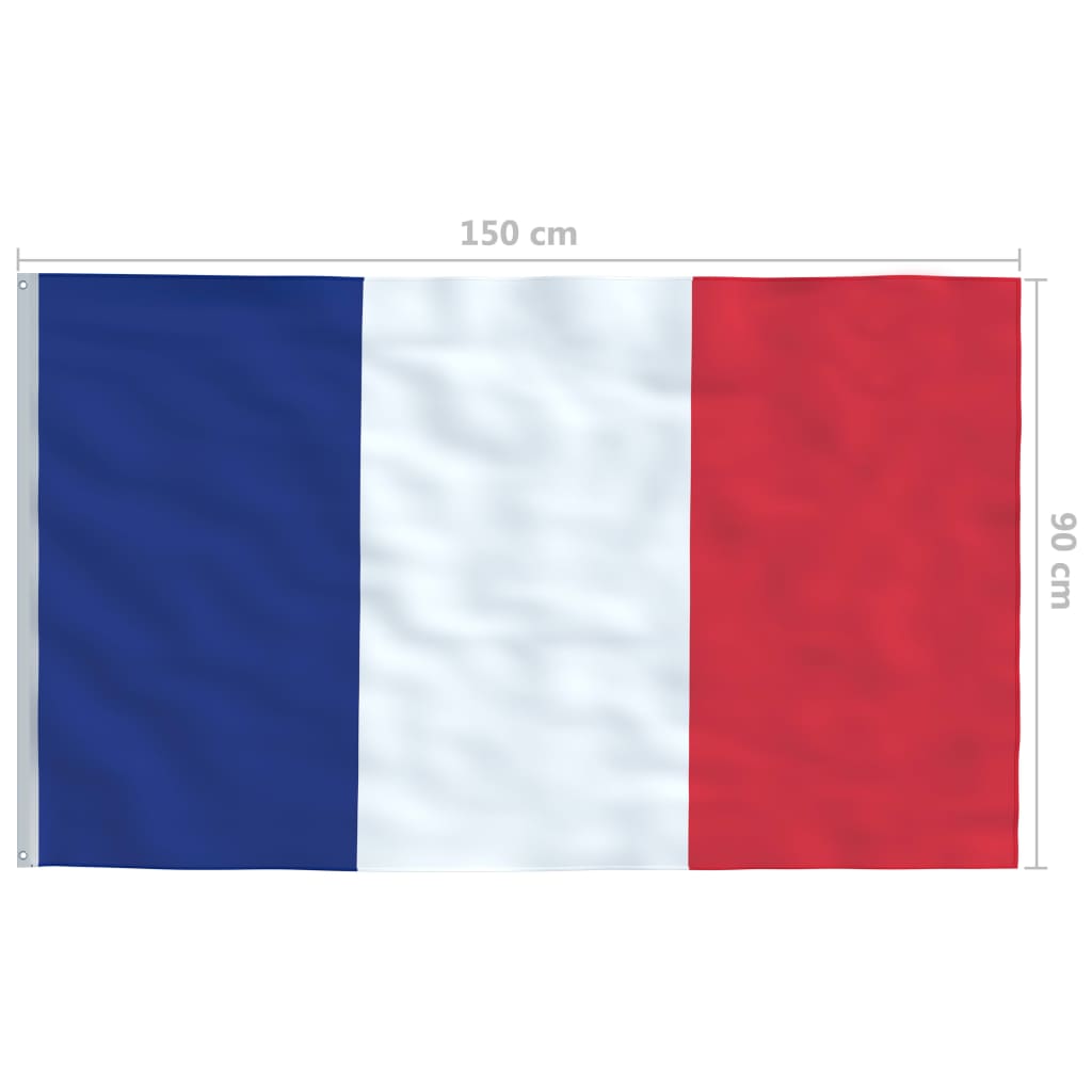 Steag Franța, 90 x 150 cm