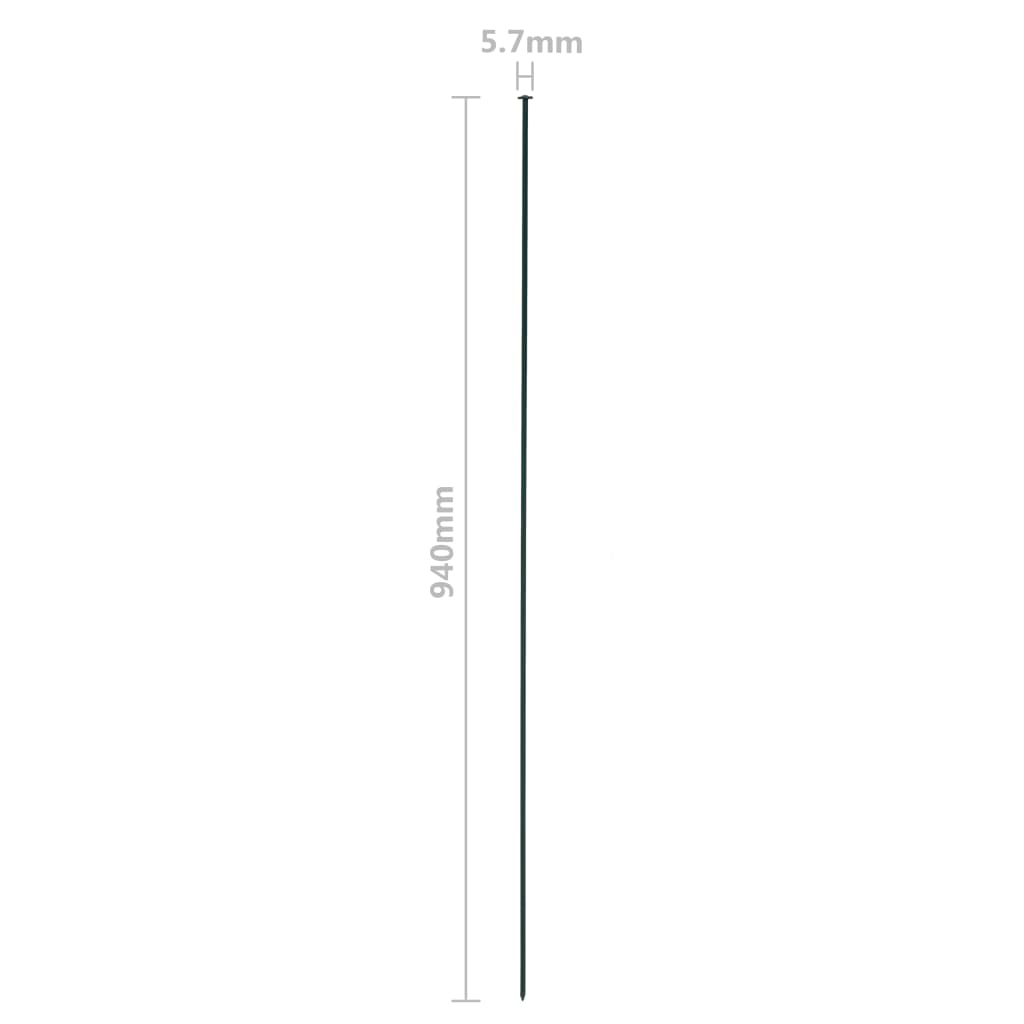 Set gard de iaz, verde, 77,5 x 64 cm
