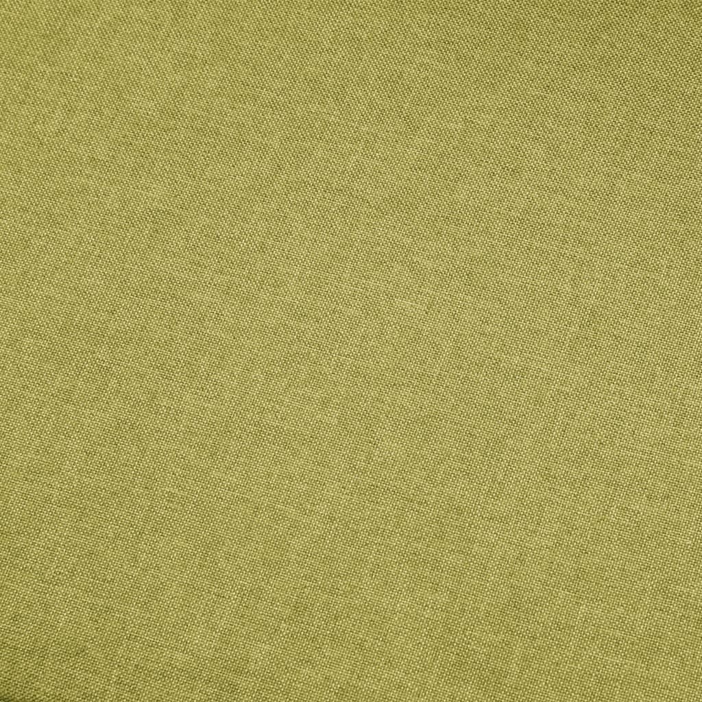 Canapea cu 3 locuri, verde, material textil