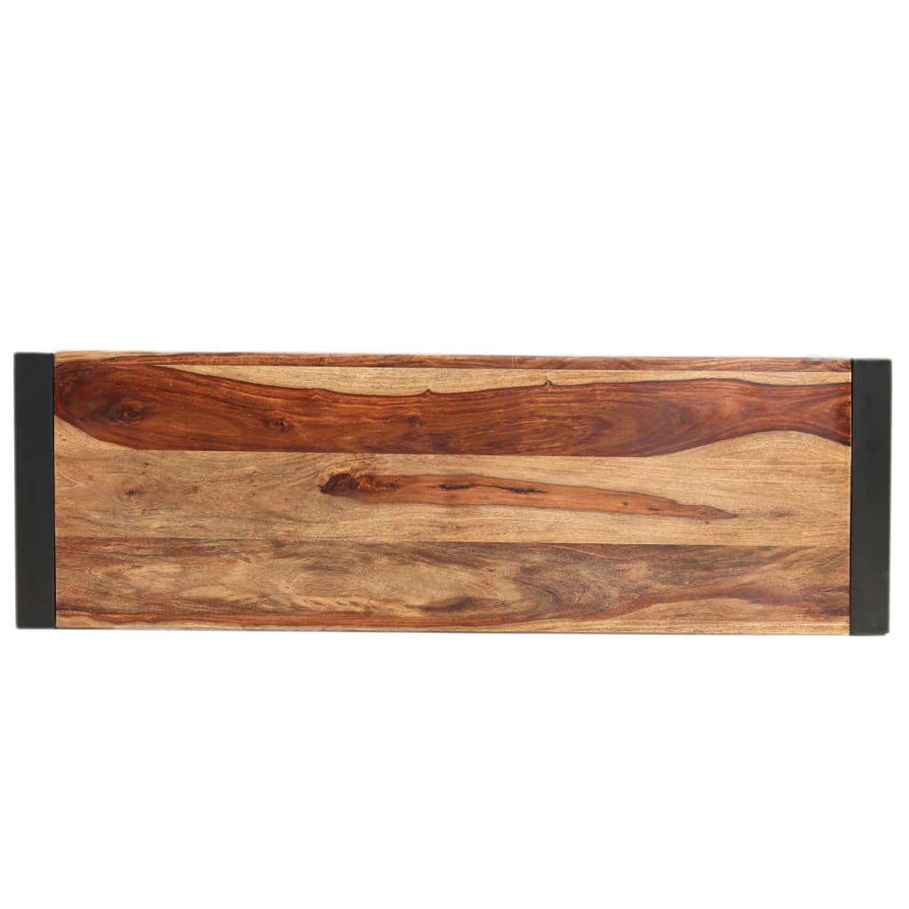 Masă consolă, 110 x 35 x 76 cm, lemn masiv de sheesham
