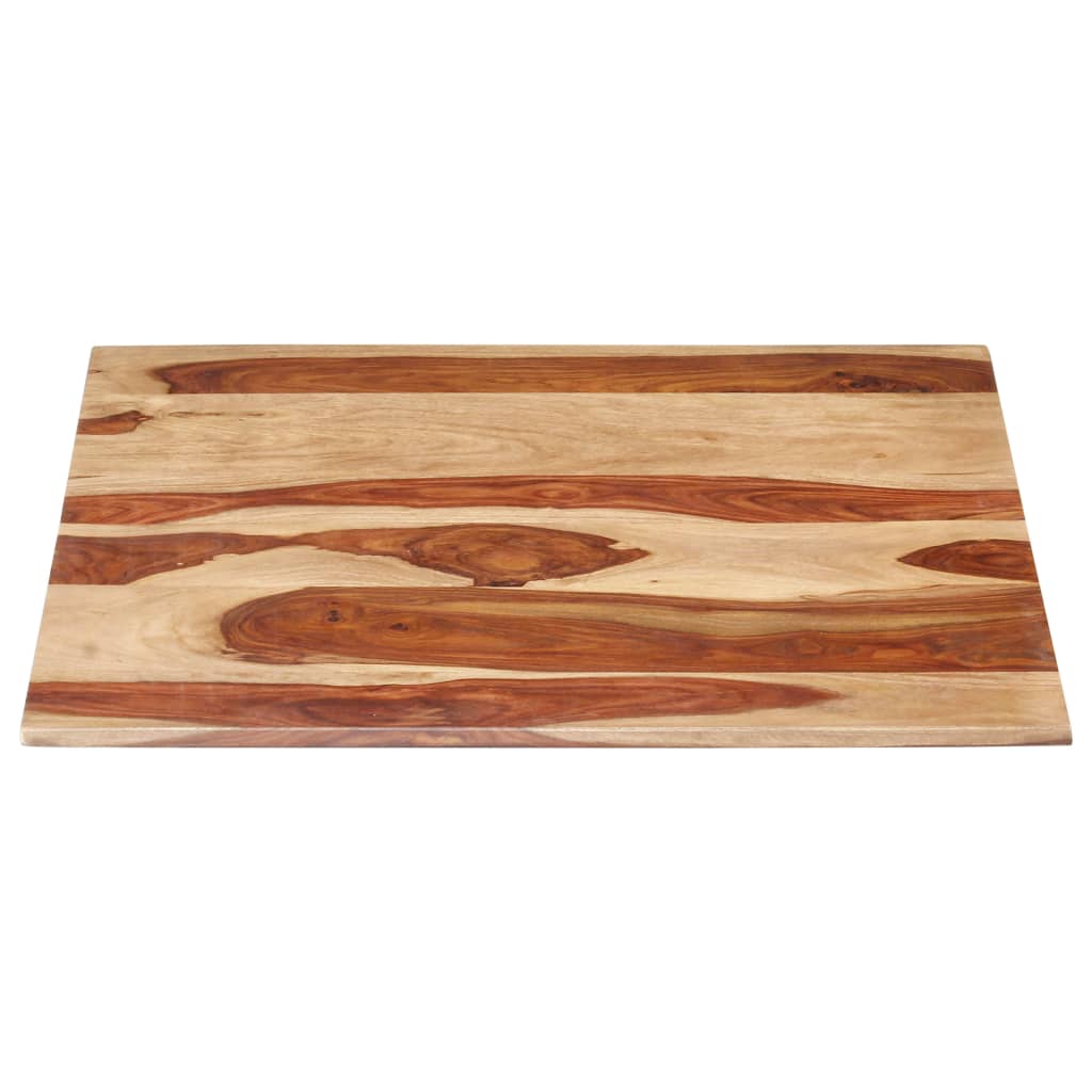 Blat de masă, 60x60 cm, lemn masiv sheesham, 15-16 mm