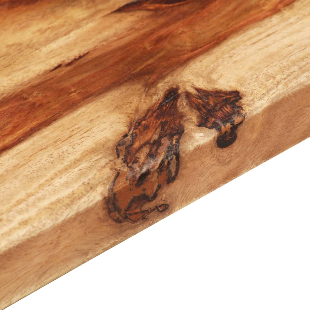 Blat de masă, 70 x 80 cm, lemn masiv sheesham, 25-27 mm