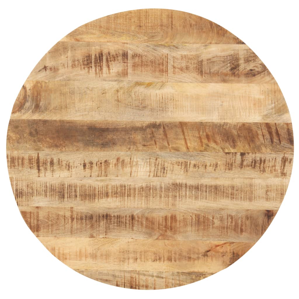 Blat de masă, 50 cm, lemn masiv mango, rotund, 25-27 mm