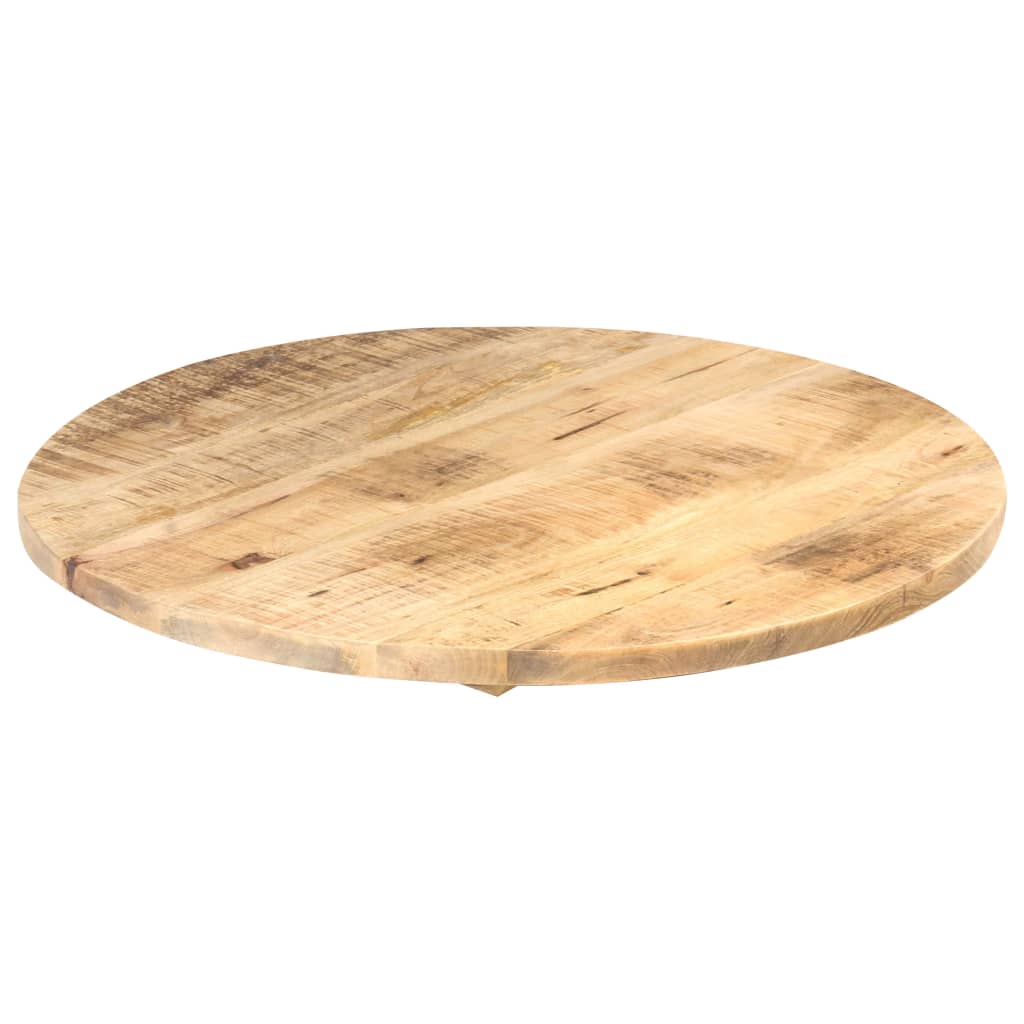 Blat de masă, 50 cm, lemn masiv mango, rotund, 25-27 mm