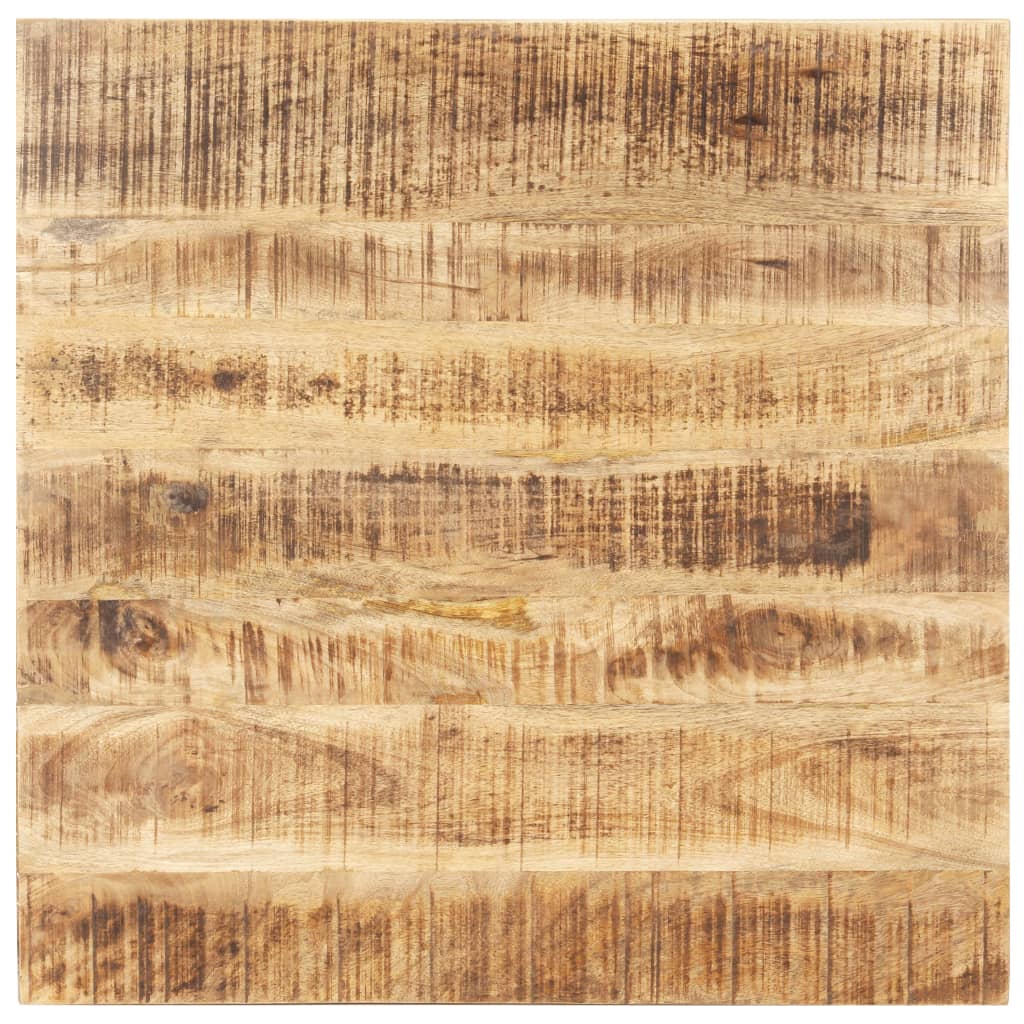 Blat de masă, 80 x 80 cm, lemn masiv de mango, 15-16 mm