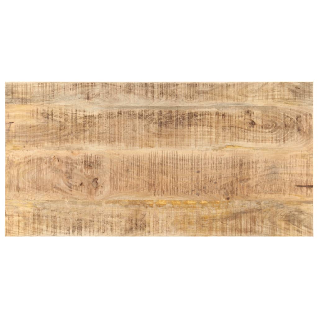 Blat de masă, 100x60 cm, lemn masiv mango, 25-27 mm