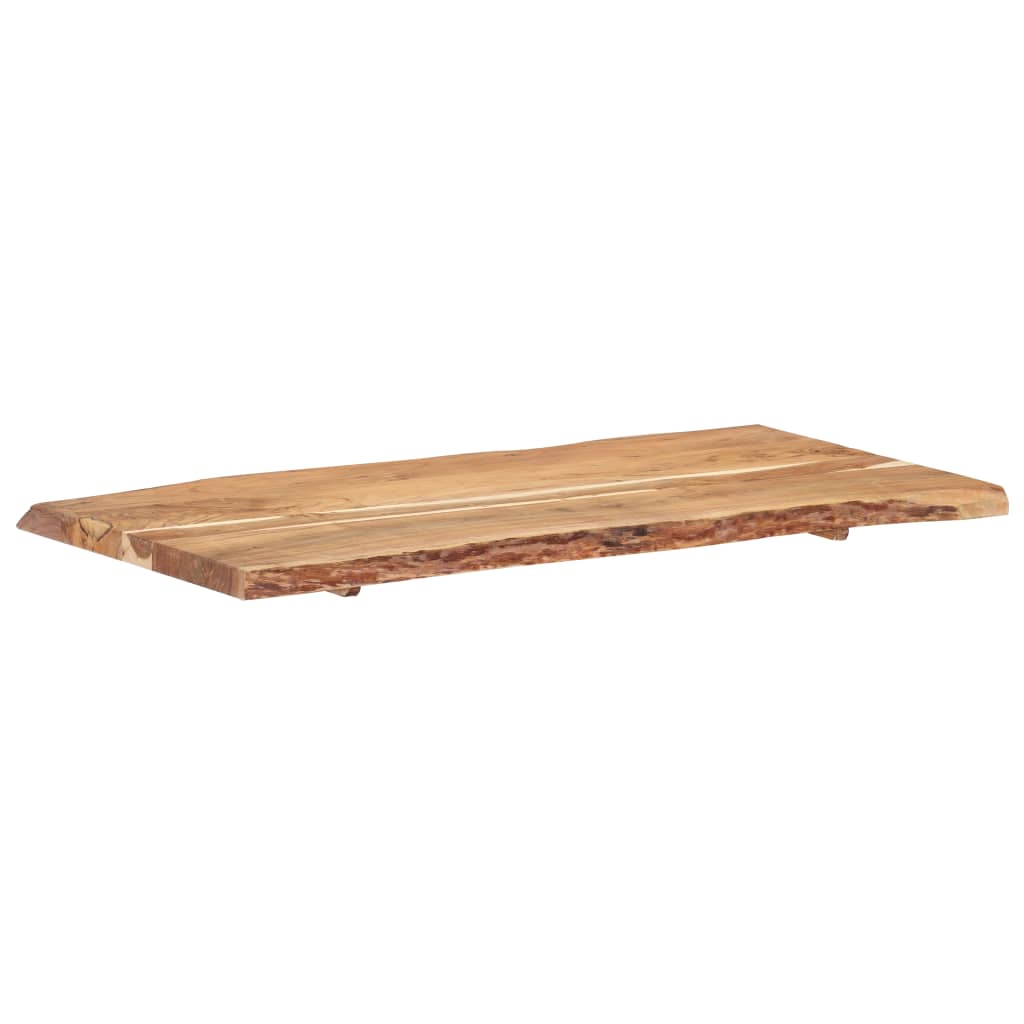 Blat de masă, 120x60x3,8 cm, lemn masiv de acacia