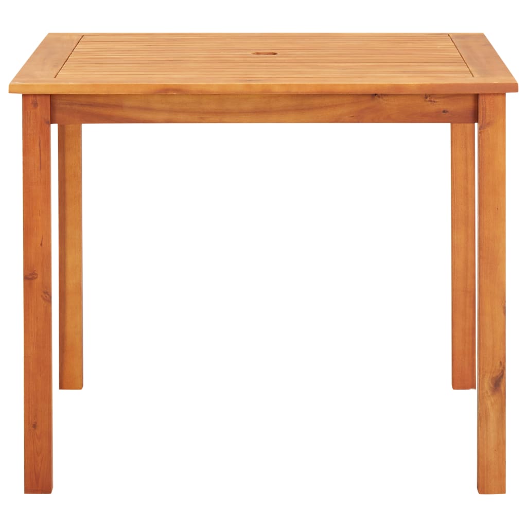 Set mobilier de exterior cu perne 3 piese, lemn masiv de acacia