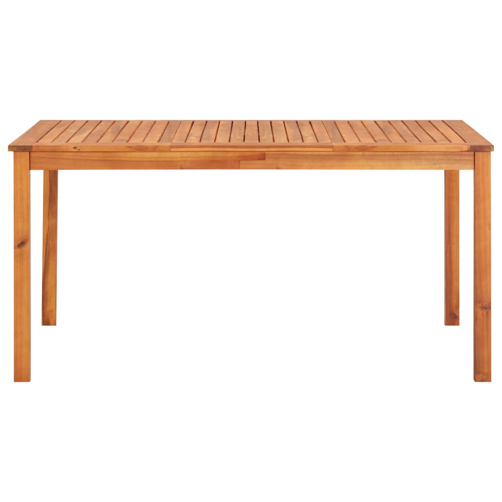 Set mobilier de exterior cu perne 5 piese lemn masiv de acacia