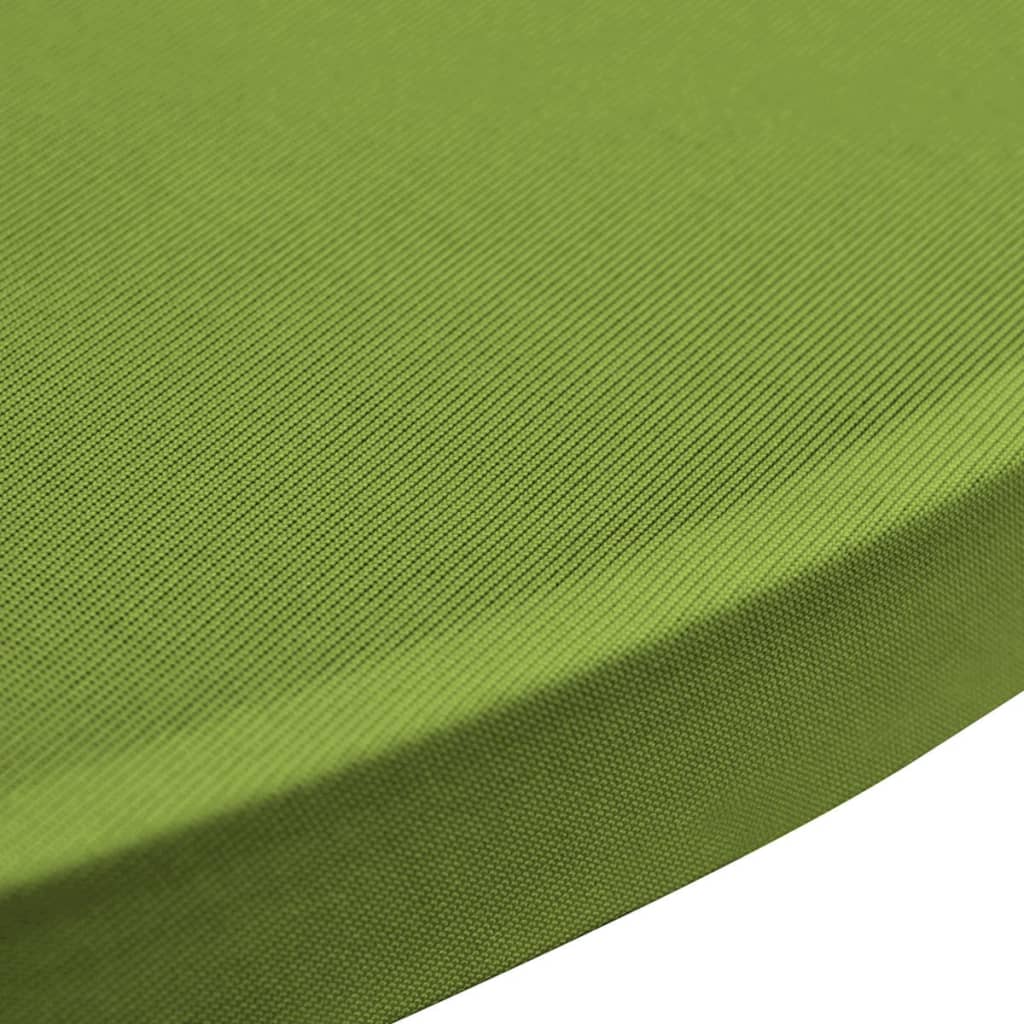 Husă elastică pentru masă, 4 buc., verde, 60 cm