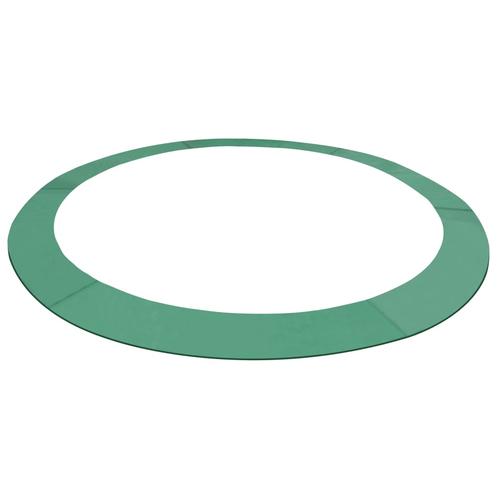 Bandă de siguranță trambulină rotundă de 3,66 m, verde, PE