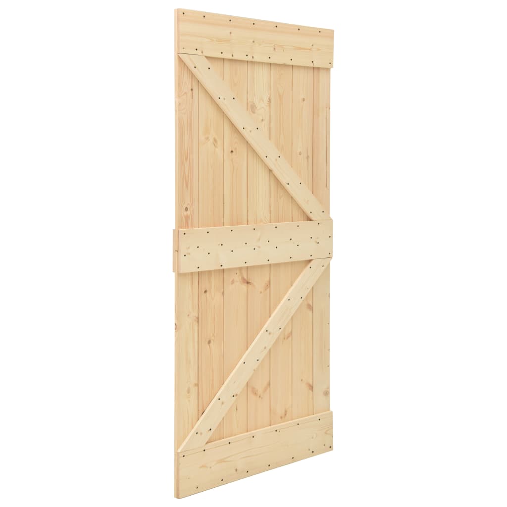 Ușă, 80 x 210 cm, lemn masiv de pin