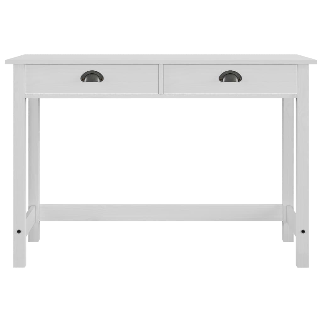 Masă consolă Hill Range cu 2 sertare, 110x45x74 cm, lemn masiv pin