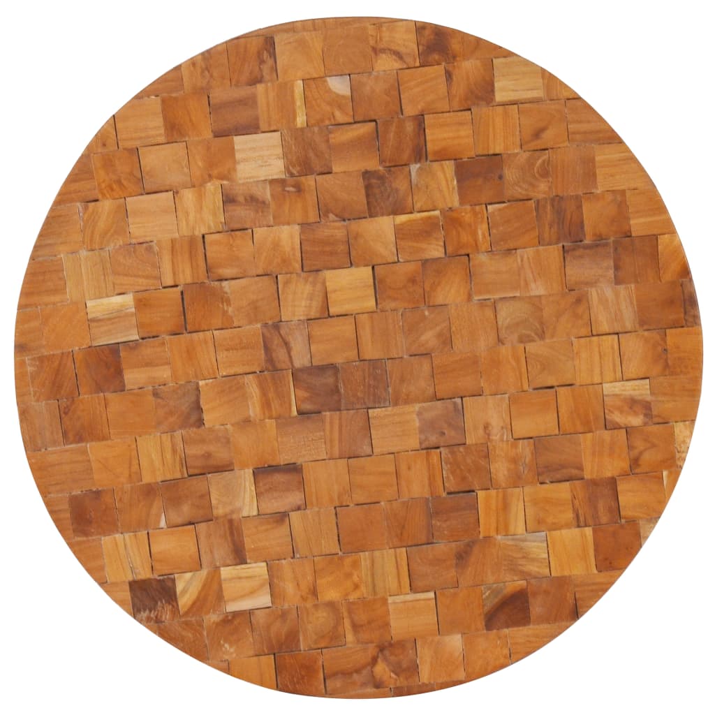 Măsuță de cafea, 60 x 60 x 35 cm, lemn masiv de tec