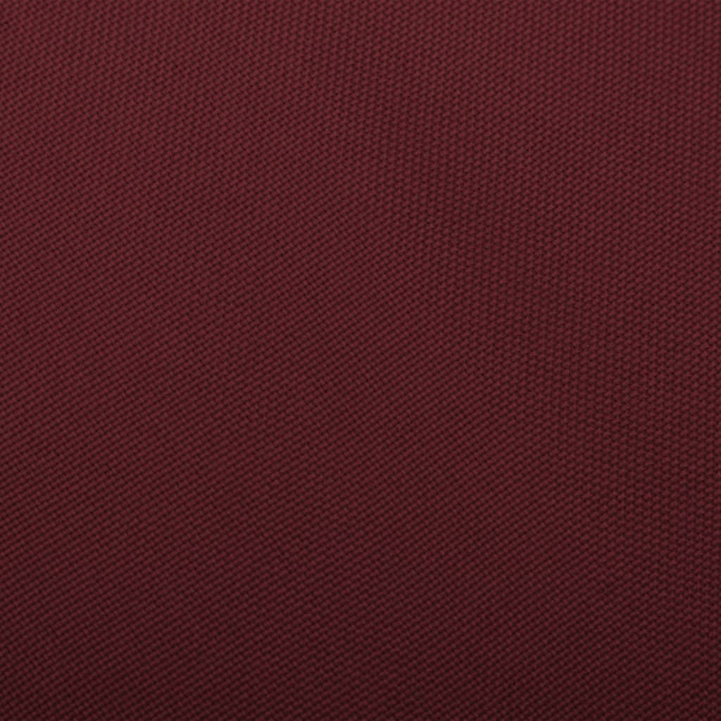 Scaun balansoar, roșu vin, material textil