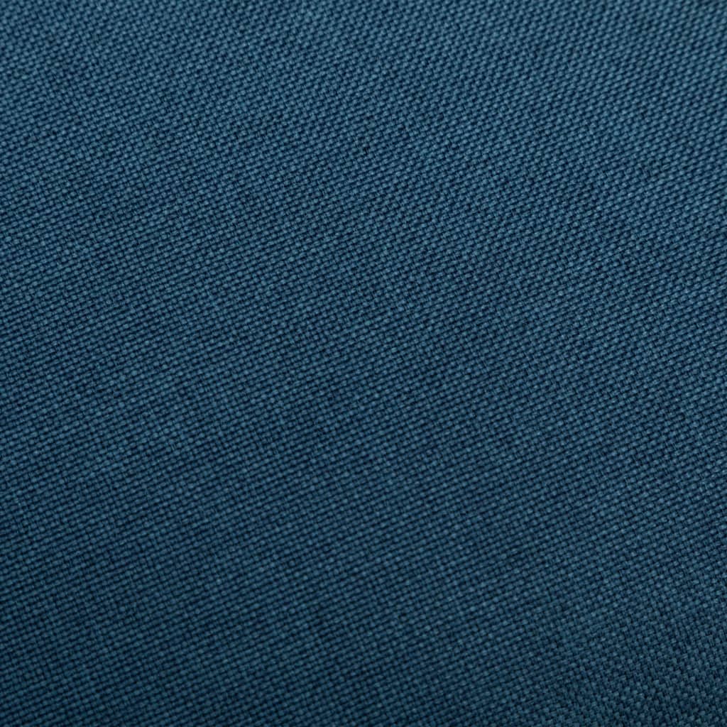 Scaun balansoar, albastru, material textil