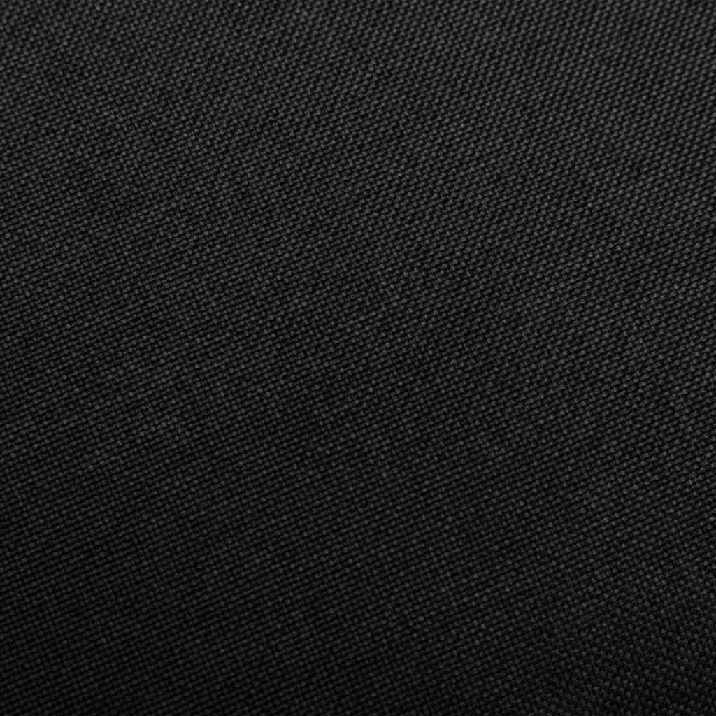 Scaun balansoar, negru, material textil