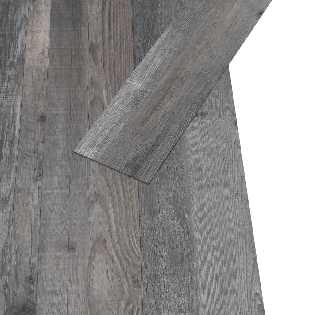 Plăci de pardoseală, lemn industrial, 4,46 m², PVC, 3 mm