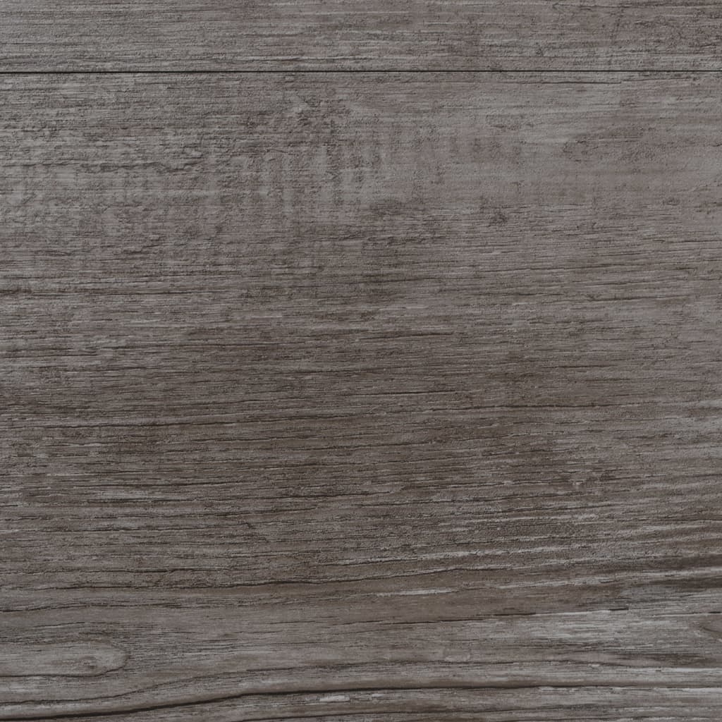 Plăci de pardoseală, maro lemn mat, 5,26 m², PVC, 2 mm