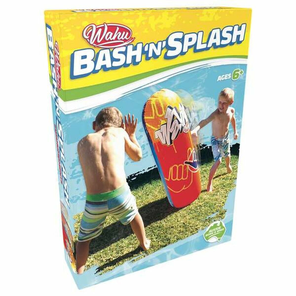 Sac de Box cu Picior Gonflabil pentru Copii Goliath Bash 'n' Splash Acustic Plastic