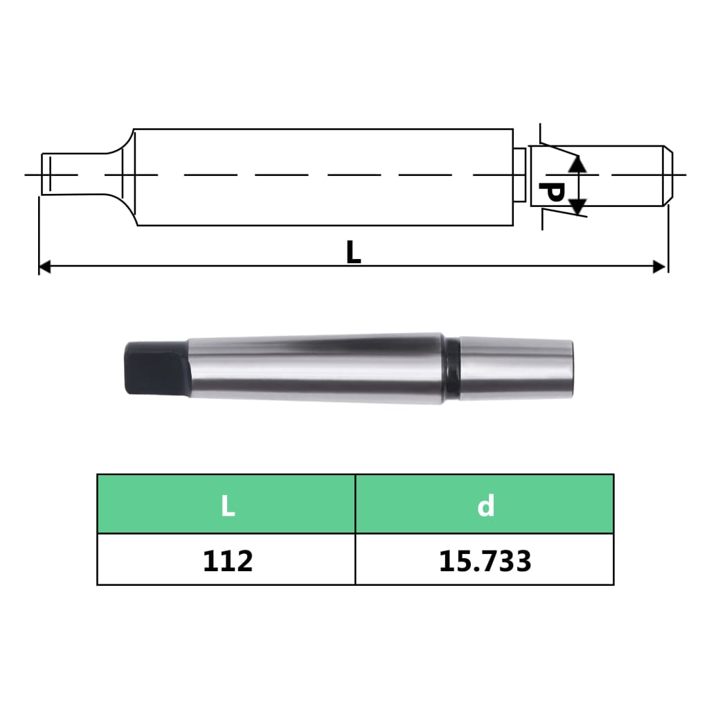 Mandrină cu eliberare rapidă MT2-B16, prindere de 13 mm