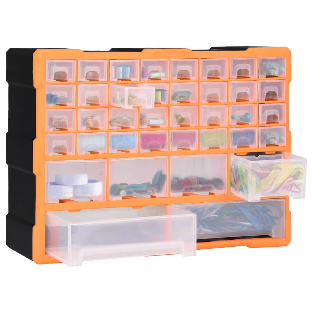 Organizator cu 40 de sertare, 52 x 16 x 37,5 cm