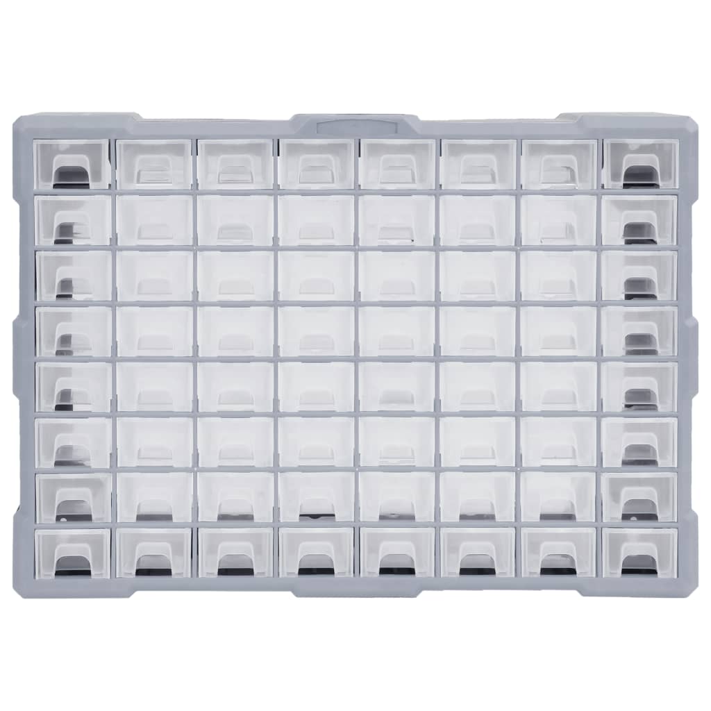 Organizator cu 64 de sertare, 52 x 16 x 37,5 cm