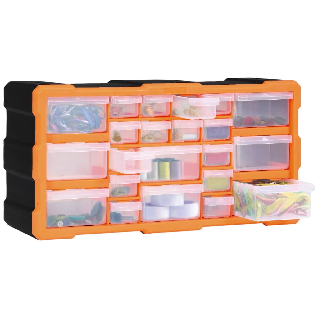 Organizator cu 22 de sertare, 49 x 16 x 25,5 cm